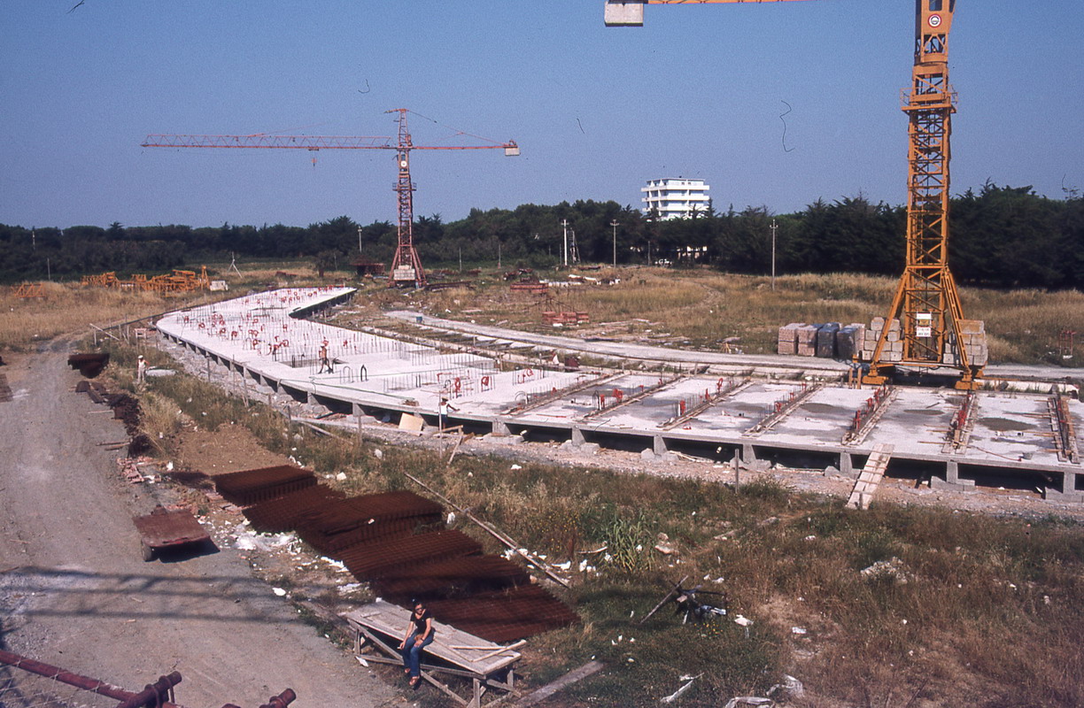 Fondazione e solaio P.T. Edificio H