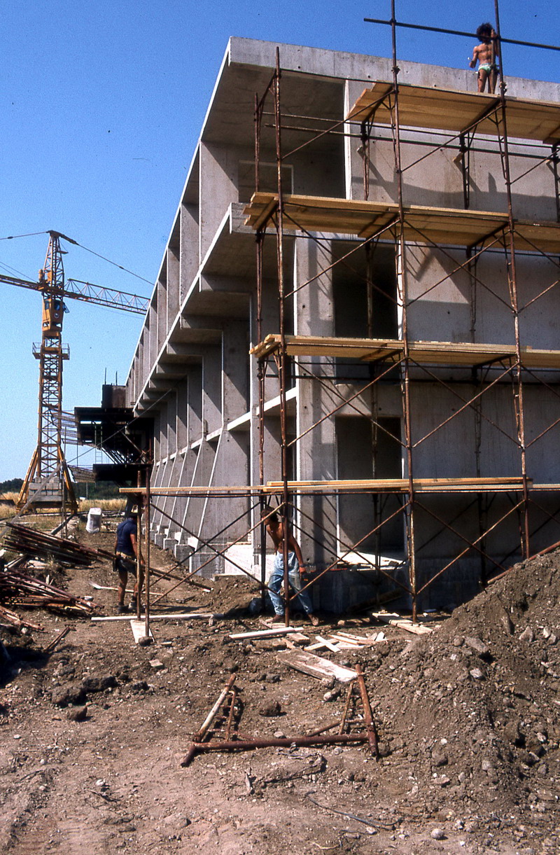 Struttura in fase di realizzazione: dettaglio